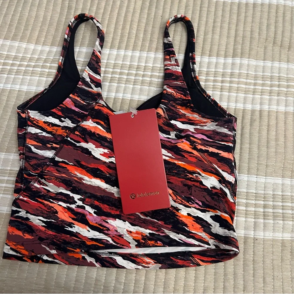 NWT Lululemon align tank multicolor women’s size 4 - Picture 3 of 3